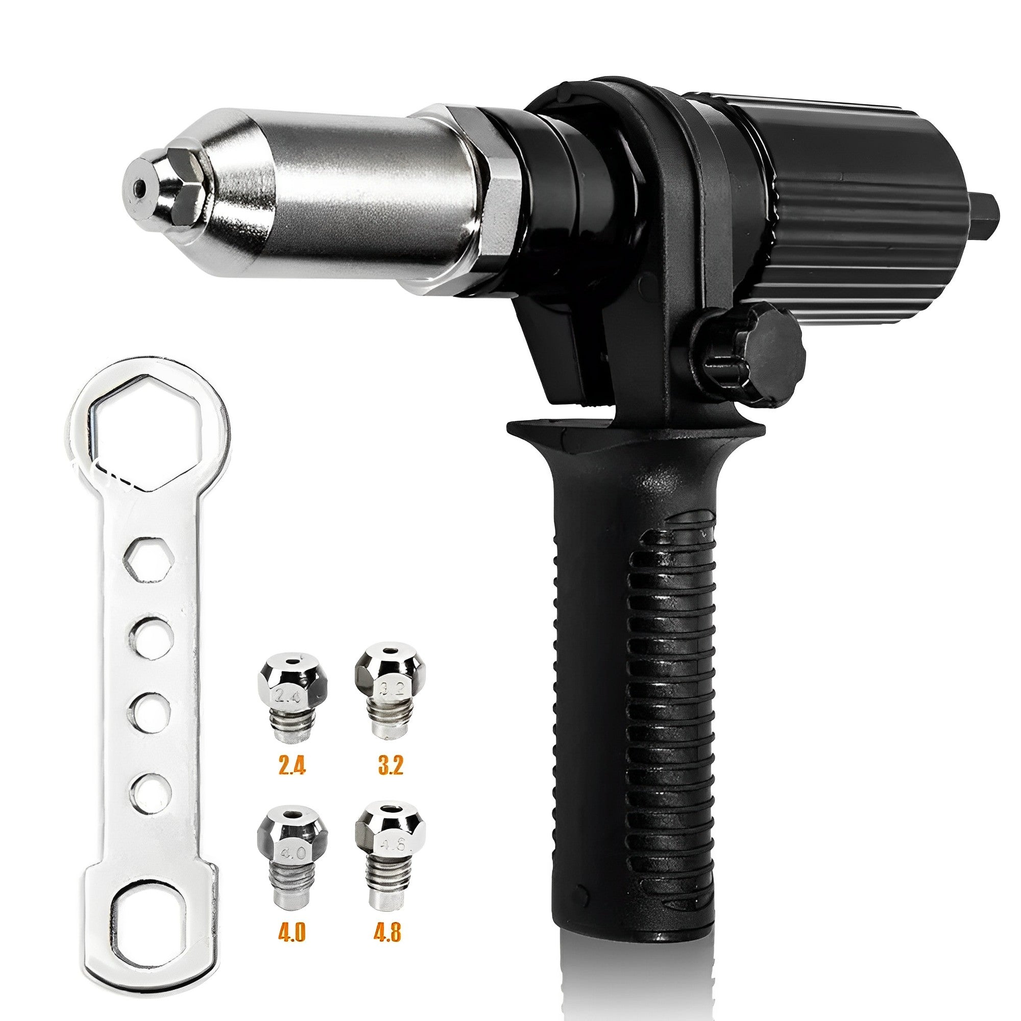 Kit Rebitadeira Elétrica Adaptável Profissional