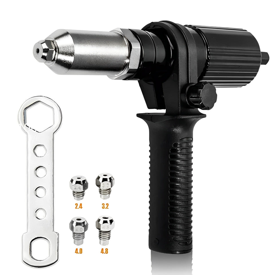 Kit Rebitadeira Elétrica Adaptável Profissional