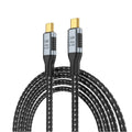 Cabo USB 4 Tipo C para C 3M 1M 40Gbps Gen3, Carregamento Rápido de 240W, 8K 60Hz, Link de Dados PD Thunderbolt 3 4 para Laptop Samsung MacBook PS5