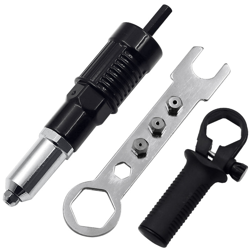 Kit Rebitadeira Elétrica Adaptável Profissional