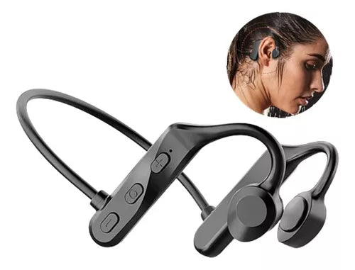 Fone Ósseo Sem Fio — Bluetooth 5.0 Esportivo