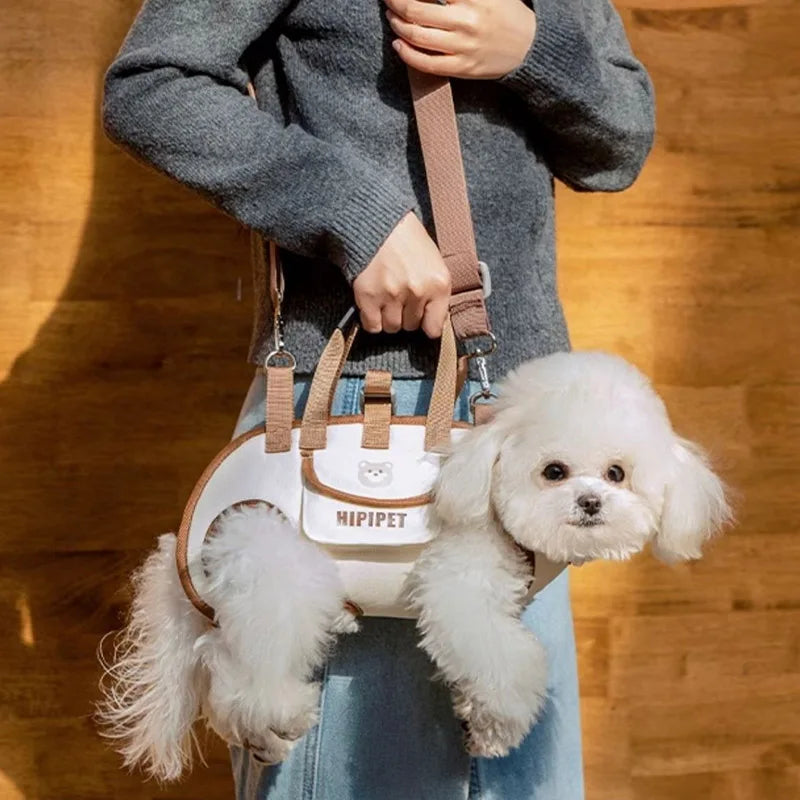 Mochila Pet Leva Fácil Respirável para Cães e Gatos – Passeio e Viagem