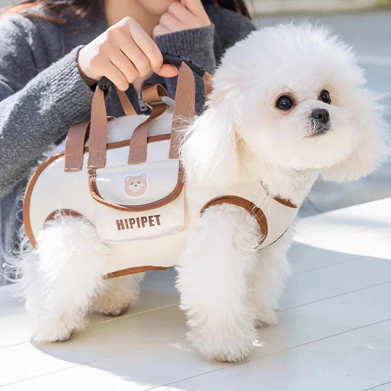 Mochila Pet Leva Fácil Respirável para Cães e Gatos – Passeio e Viagem