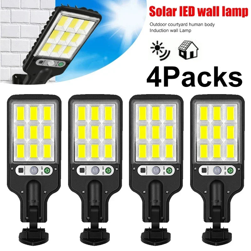 Luminária Solar COB 108 com Sensor de Movimento — COMPRE 2 LEVE 4