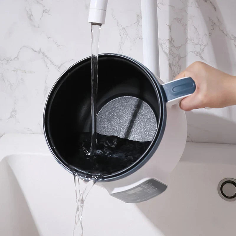 Mini Panela Elétrica 0,8L 600W — Prática, Compacta e Ideal para Uso Individual