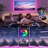 Fita LED RGB 5050 USB — Controle por App, Modo Musical e Instalação Simples