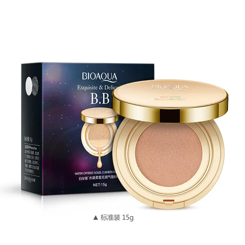 Bio Aqua Original – Air Cushion BB Cream 3 em 1 | Compre 1 Leve 2