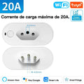 Tomada Inteligente Wi-Fi — Google Home, Alexa e Monitor de Energia em Tempo Real