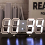 Relógio Despertador 3D com Ativação por Voz — Minimalista para Quarto e Escritório