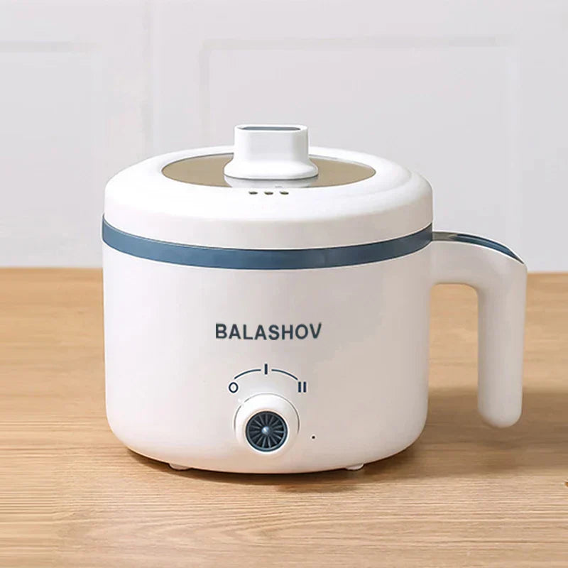Mini Panela Elétrica 0,8L 600W — Prática, Compacta e Ideal para Uso Individual