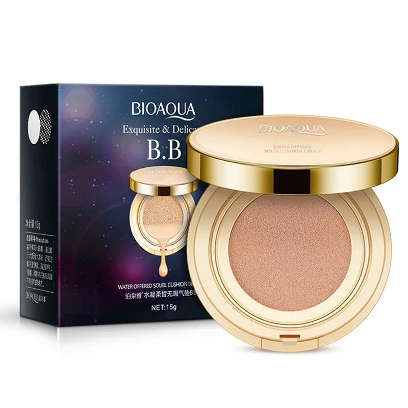 Bio Aqua Original – Air Cushion BB Cream 3 em 1 | Compre 1 Leve 2