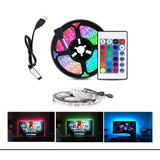 Fita LED RGB 5050 USB — Controle por App, Modo Musical e Instalação Simples
