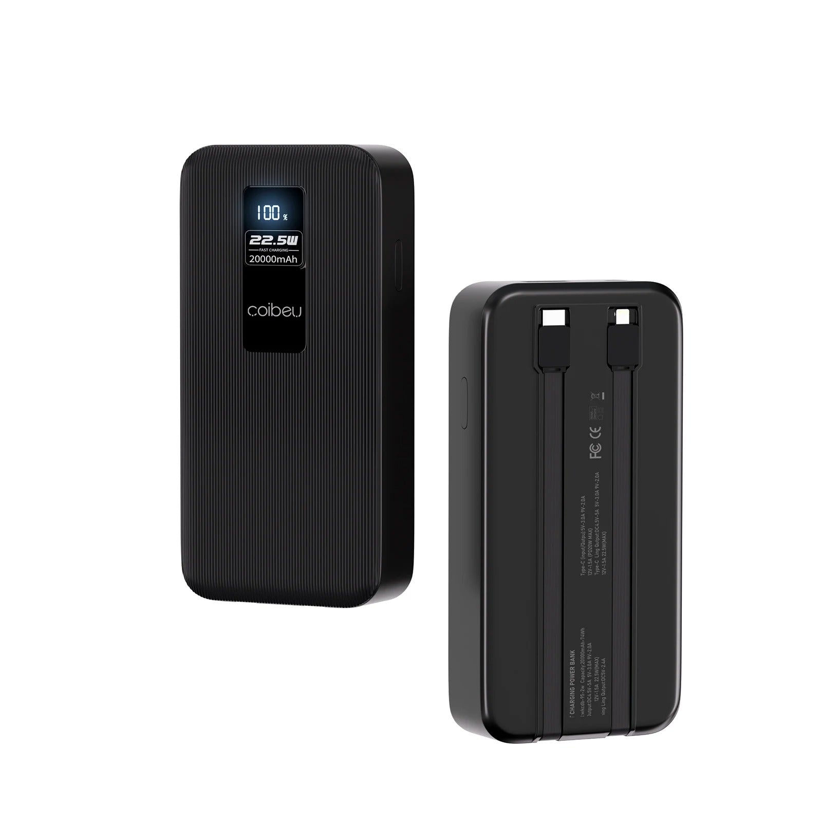 Power Bank 10000mAh 23W — Carregamento Rápido Universal
