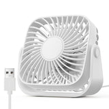 Ventilador Portátil TOPK – Silêncio e Conforto em Qualquer Lugar