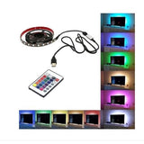 Fita LED RGB 5050 USB — Controle por App, Modo Musical e Instalação Simples