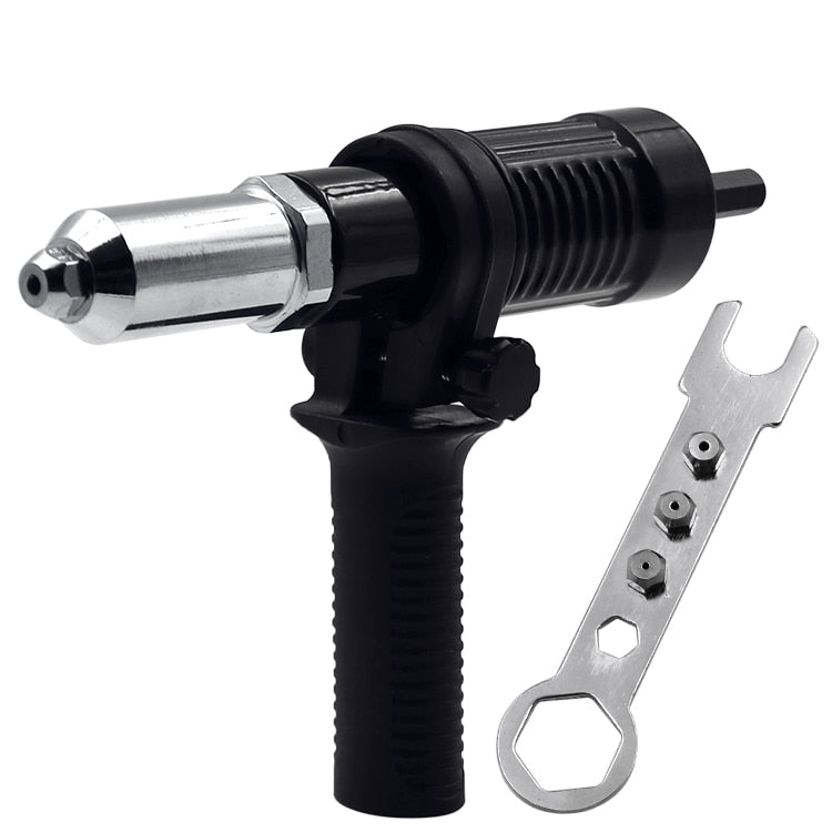 Kit Rebitadeira Elétrica Adaptável Profissional