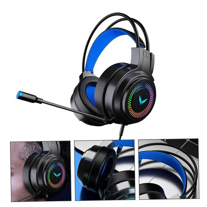 Headset Gamer G58/G60 – Áudio Surround e Visual LED
