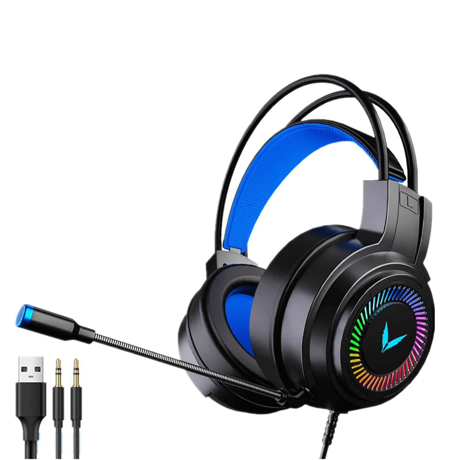 Headset Gamer G58/G60 – Áudio Surround e Visual LED