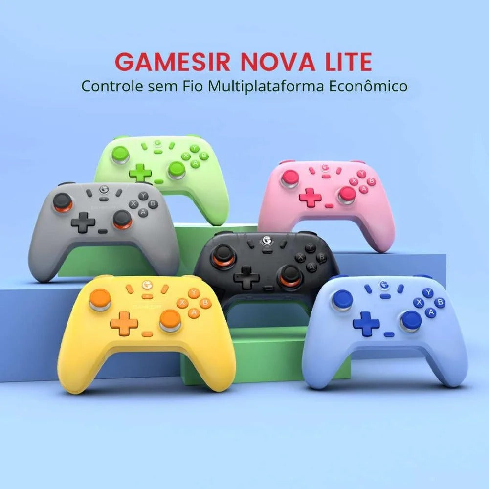 Controle GameSir Nova Lite — Jogue em Qualquer Lugar, em Qualquer Dispositivo