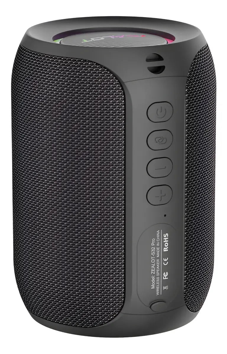ZEALOT S32 Pro — Caixa Bluetooth 5.2 Portátil 15W