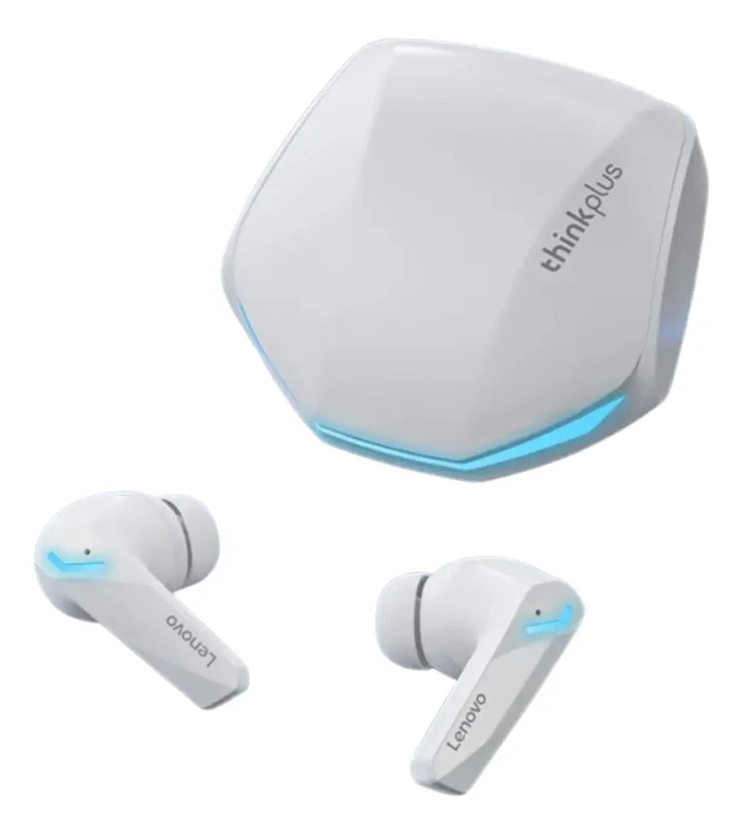 Fone Bluetooth 5.4 Lenovo GM2 Pro TWS — Baixa Latência, Modo Jogo e Música, Controle Touch