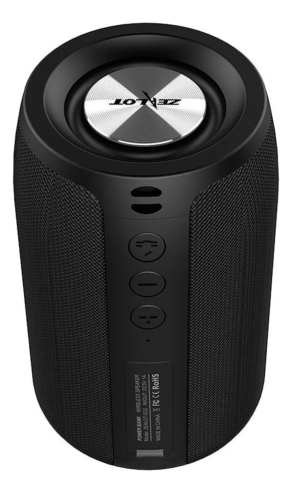 Caixa de Som Bluetooth Portátil — Som Potente, À Prova d'Água, Bateria 1800mAh