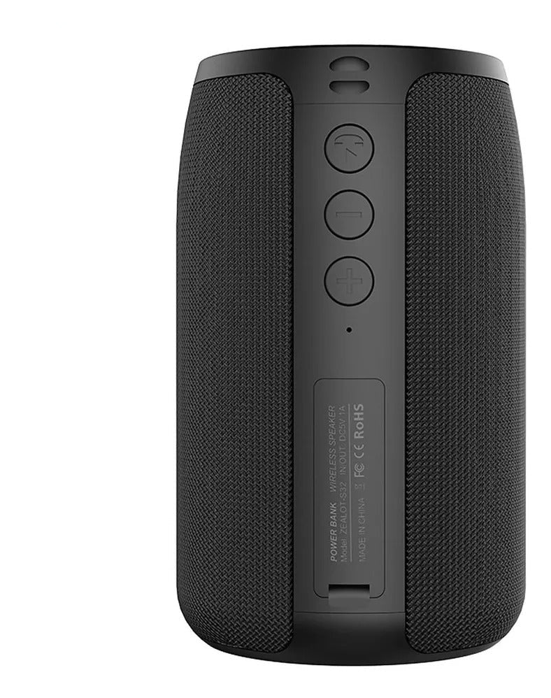 Caixa de Som Bluetooth Portátil — Som Potente, À Prova d'Água, Bateria 1800mAh