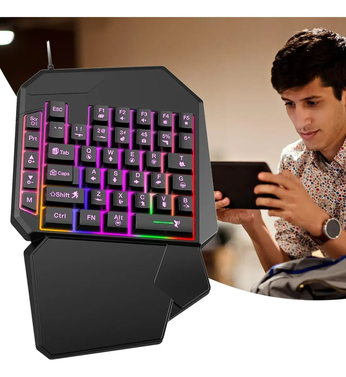 Kit Mobilador Gamer 3 em 1 — Transforme Seu Celular num Setup de PC