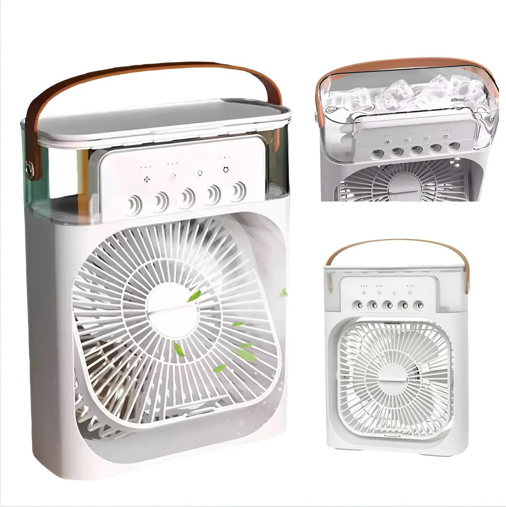 Mini Climatizador Portátil – Resfriamento e Umidificação Eficiente
