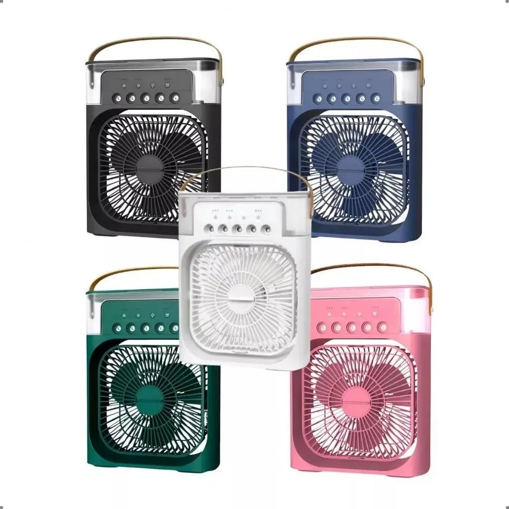 Mini Climatizador Portátil – Resfriamento e Umidificação Eficiente