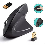 Mouse Ergonômico Sem Fio 2.4GHz — DPI Ajustável e Conforto para Uso Prolongado