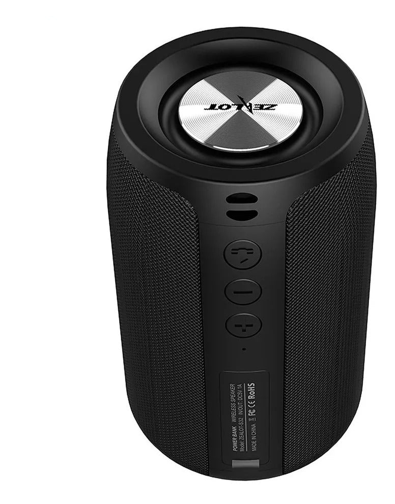 Caixa de Som Bluetooth Portátil — Som Potente, À Prova d'Água, Bateria 1800mAh