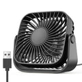 Ventilador Portátil TOPK – Silêncio e Conforto em Qualquer Lugar