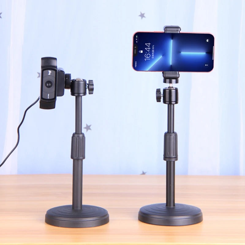 Suporte de Mesa para Câmera – Versatilidade e Capturas Precisas