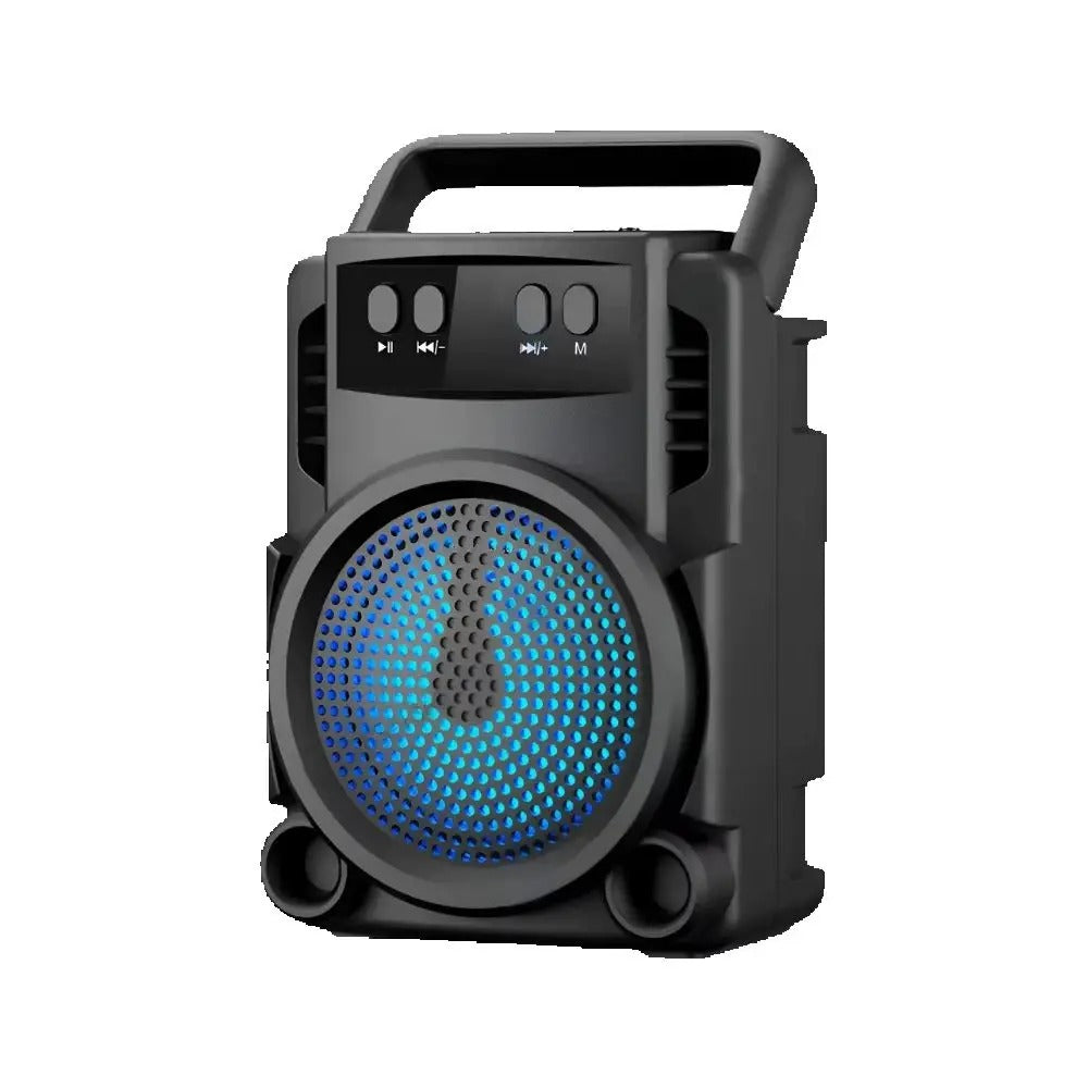 Caixa de Som Bluetooth – Som Potente e Iluminação LED