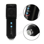 Kit Microfone Condensador USB com Tripé — Gravação Profissional