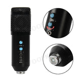 Kit Microfone Condensador USB com Tripé — Gravação Profissional