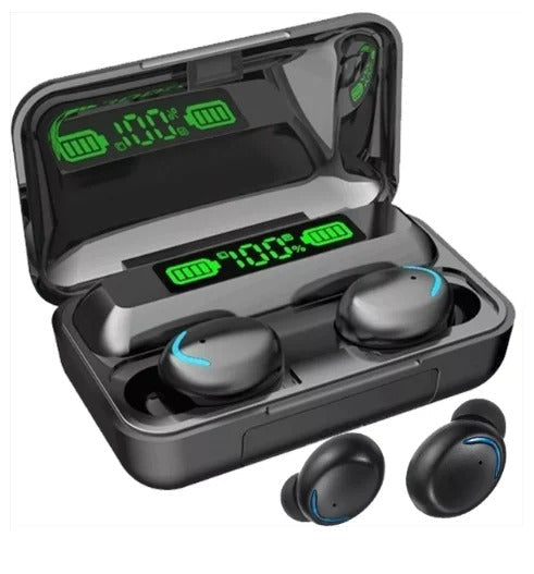 Fone de Ouvido Bluetooth TWS M10 F9 — Som Livre, Bateria Sempre por Perto