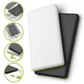 Power Bank 10000mAh Compacto — Carregamento Rápido com Cabo Integrado