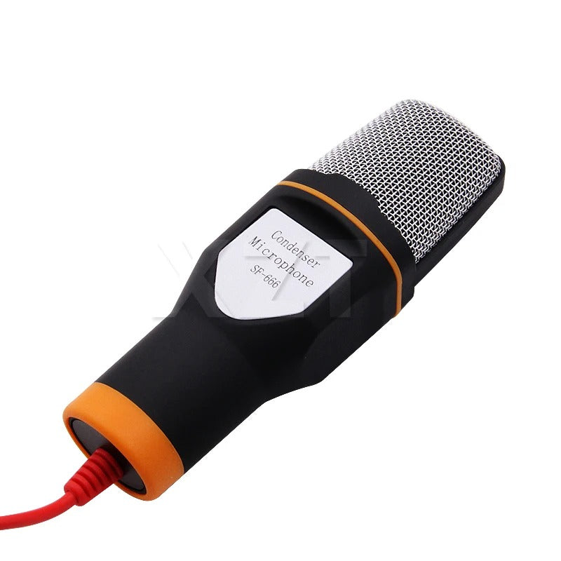 Microfone Estéreo 3,5mm – Voz Clara e Fácil Instalação