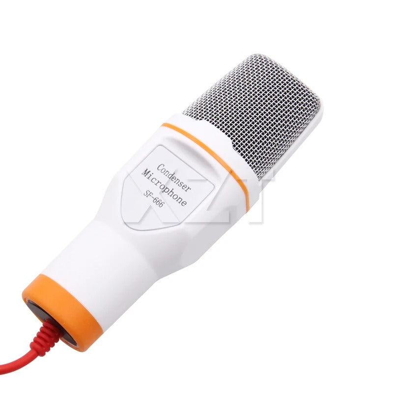 Microfone Estéreo 3,5mm – Voz Clara e Fácil Instalação