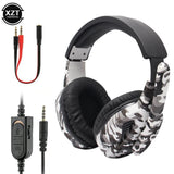 Headset Gamer Camuflado – Som Imersivo e Comunicação Clara