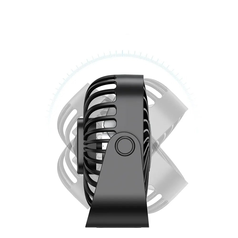 Ventilador Portátil TOPK – Silêncio e Conforto em Qualquer Lugar