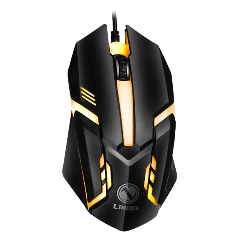Kit Teclado e Mouse Gamer LED RGB — Setup Completo, Estilo de Sobra