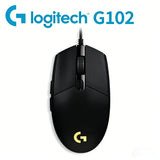 Logitech G102 — Mouse Gamer com Fio RGB 8000 DPI