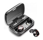 Fone de Ouvido Bluetooth TWS M10 F9 — Som Livre, Bateria Sempre por Perto