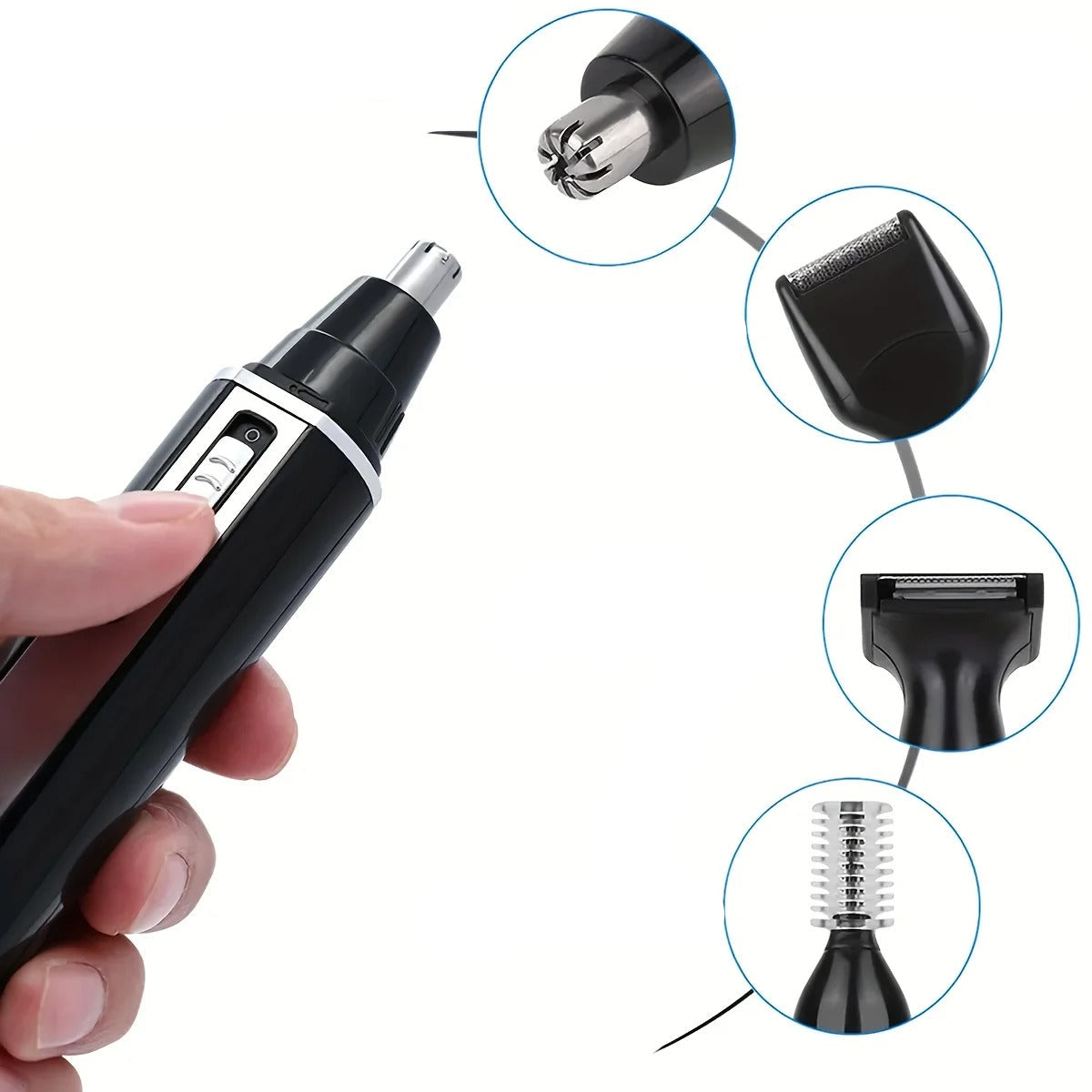 Kit Aparador Masculino 4 em 1 – Precisão e Praticidade Diária