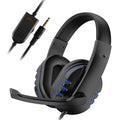 Headset Gamer com Fio e Microfone — Redução de Ruído para PC, PS4, PS5 e Switch