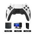 Controle Sem Fio GAMINJA P48 — Vibração Dupla, Giroscópio 6 Eixos, PS3/PS4/PC