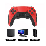 Controle Sem Fio GAMINJA P48 — Vibração Dupla, Giroscópio 6 Eixos, PS3/PS4/PC